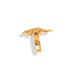 Anillo lagartija vista lateral