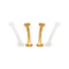 Aretes de hueso vista frontal