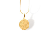 Cadena de cráter vista cercana