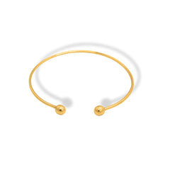 Choker con esfera en puntas vista frontal