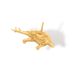 Pin de estegosaurio vista posterior