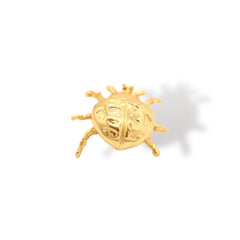 Pin mariquita grande vista frontal