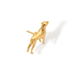 Pin de perrito perspectiva superior