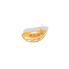 Pin de sombrero vaquero grande vista posterior