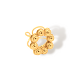 Anillo de coronas circulares grandes vista frontal