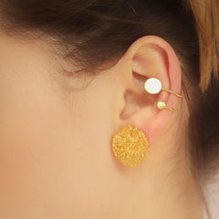 Aretes de cráter vista real