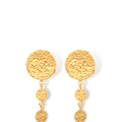 Aretes largos de cráteres vista cercana