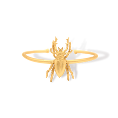 Brazalete con escarabajo grande vista lateral