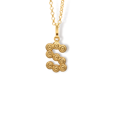 Cadena Letra S vista frontal