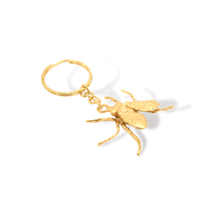 Llavero con mosca grande vista posterior