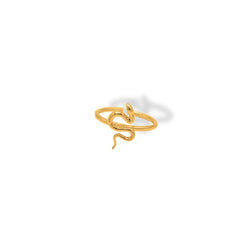 Anillo con mini serpiente