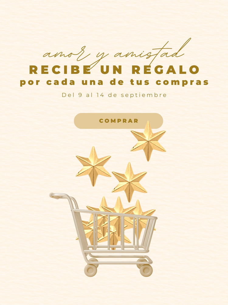 Amor y amistad, recibe un regalo por cada compra