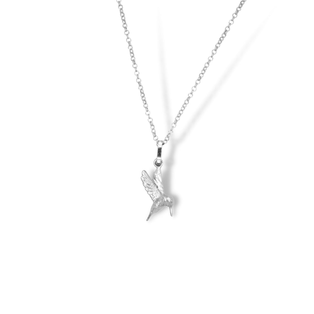Cadena con colibrí