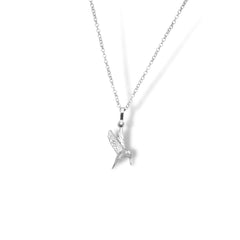 Cadena con colibrí