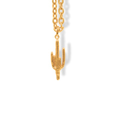 Cadena con cactus grande