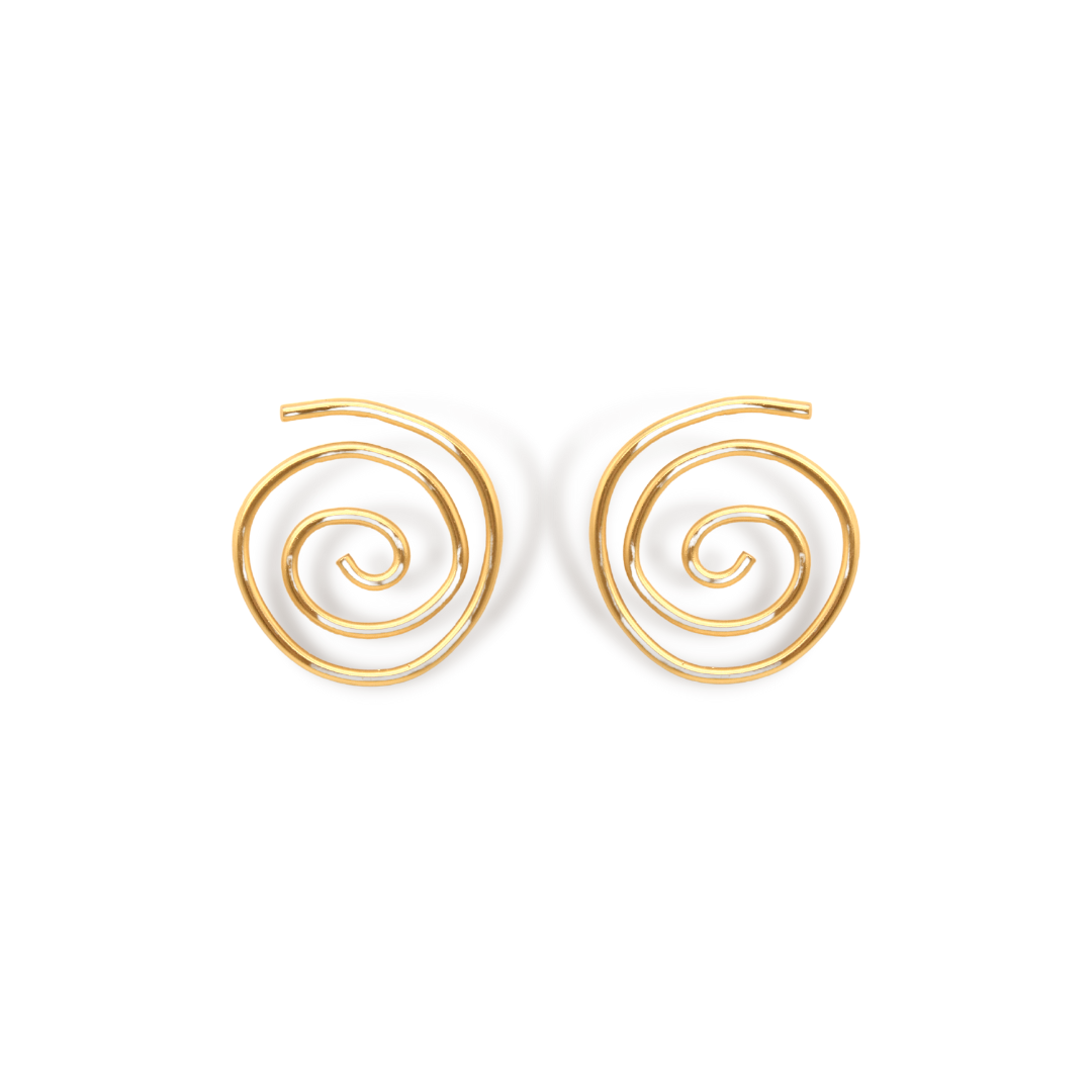 Aretes espiral vista frontal