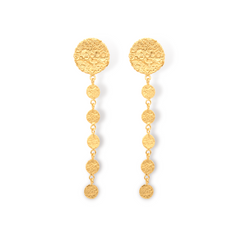 Aretes largos de cráteres vista frontal