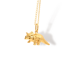 Cadena con triceratops