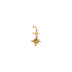 Candonga pequeña con estrella vista frontal